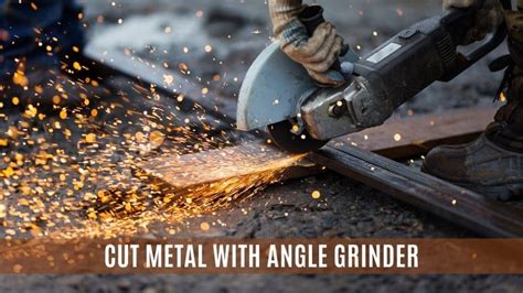 will angle grinder cut metal